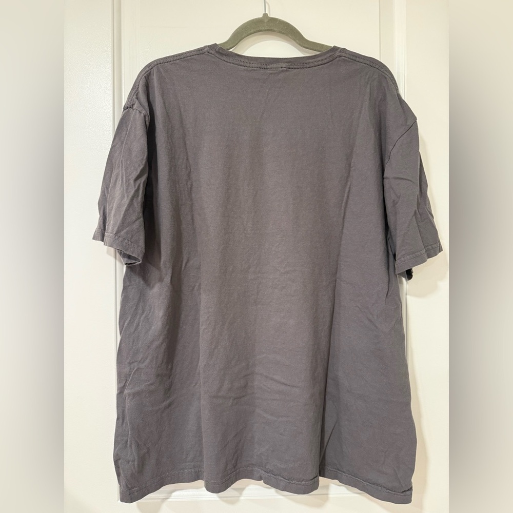 Gildan Softstyle Octopus Graphic T-Shirt Gray XL Beanie Design - Picture 3 of 4
